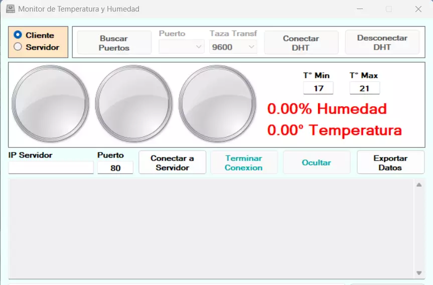 Arduino DHT Temperature Monitoring by Network